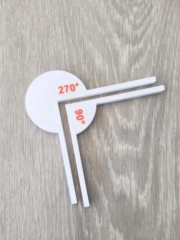 Educational tool set for measuring angles – photo 4